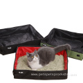 waterproof Oxford fabric cat litter box for travelling
